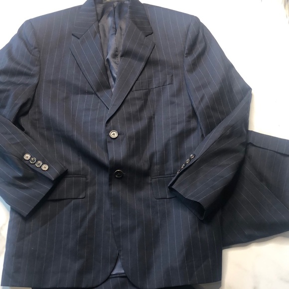 ralph lauren pinstripe suit